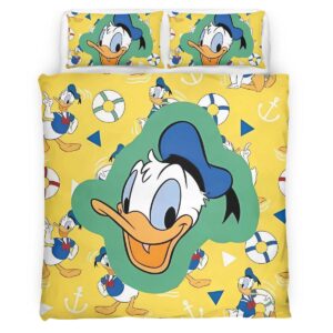 Housse De Couette Donald Duck Disney 06 Parure de lit Ensemble De Literie