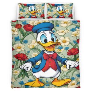 Housse De Couette Donald Duck Disney 15 Parure de lit Ensemble De Literie