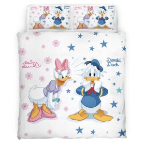 Housse De Couette Donald Duck Disney 16 Parure de lit Ensemble De Literie