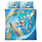 Housse De Couette Donald Duck Disney 19 Parure de lit Ensemble De Literie