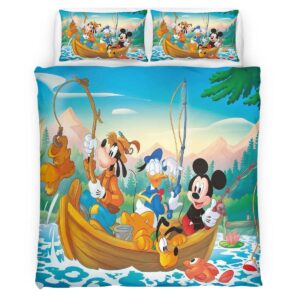 Housse De Couette Donald Duck & Mickey Mouse Disney 02 Parure de lit Ensemble De Literie