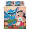 Housse De Couette Personnages Disney Lilo & Stitch 1005 Parure de lit Ensemble De Literie