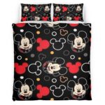 Housse De Couette Mickey Mouse Disney 17 Parure de lit Ensemble De Literie