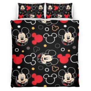 Housse De Couette Mickey Mouse Disney 17 Parure de lit Ensemble De Literie