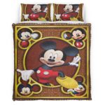 Housse De Couette Mickey Mouse Disney 21 Parure de lit Ensemble De Literie