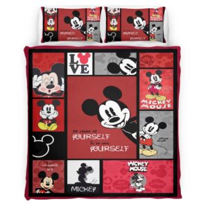 Housse De Couette Mickey Mouse Disney 22 Parure de lit Ensemble De Literie
