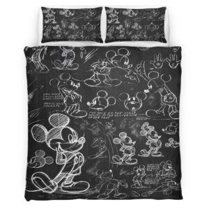Housse De Couette Mickey Mouse Disney 26 Parure de lit Ensemble De Literie