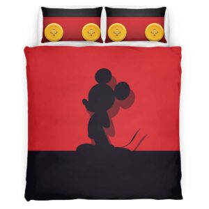 Housse De Couette Mickey Mouse Disney 35 Parure de lit Ensemble De Literie