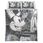 Housse De Couette Mickey Mouse Disney 4 Parure de lit Ensemble De Literie