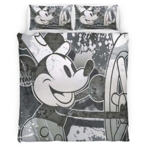 Housse De Couette Mickey Mouse Disney 4 Parure de lit Ensemble De Literie