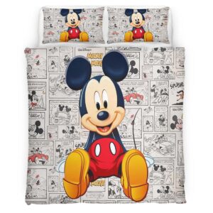Housse De Couette Mickey Mouse Disney 46 Parure de lit Ensemble De Literie