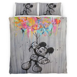 Housse De Couette Mickey Mouse Disney 5 Parure de lit Ensemble De Literie