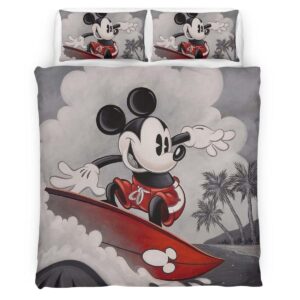 Housse De Couette Mickey Mouse Disney 52 Parure de lit Ensemble De Literie