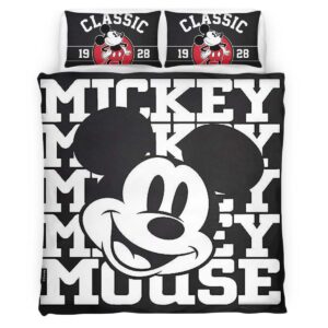 Housse De Couette Mickey Mouse Disney 57 Parure de lit Ensemble De Literie