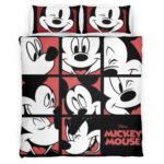 Housse De Couette Mickey Mouse Disney 60 Parure de lit Ensemble De Literie