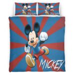 Housse De Couette Mickey Mouse – En course Parure de lit Ensemble De Literie