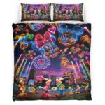 Housse De Couette Mickey Mouse & Minnie Mouse Disney 2 Parure de lit Ensemble De Literie