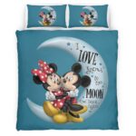 Housse De Couette Mickey Mouse & Minnie Mouse Disney 9 Parure de lit Ensemble De Literie