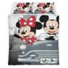 Housse De Couette Mickey Mouse & Minnie Mouse à Londres Parure de lit Ensemble De Literie