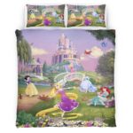 Housse De Couette Princesses Disney 20 Parure de lit Ensemble De Literie