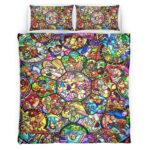 Housse De Couette Princesses Disney 24 Parure de lit Ensemble De Literie