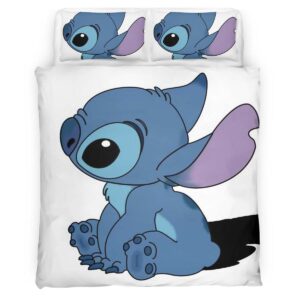Housse De Couette Disney Stitch 1001 Parure de lit Ensemble De Literie