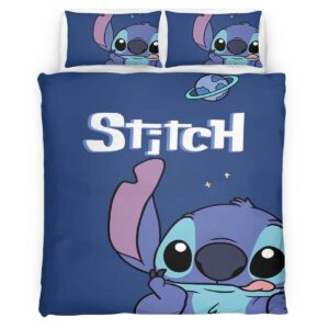 Housse De Couette Disney Stitch 23 Parure de lit Ensemble De Literie