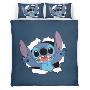 Housse De Couette Disney Stitch 24 Parure de lit Ensemble De Literie