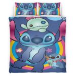 Housse De Couette Disney Stitch 25 Parure de lit Ensemble De Literie