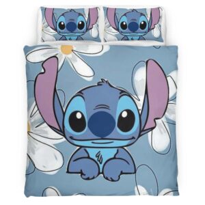 Housse De Couette Disney Stitch 27 Parure de lit Ensemble De Literie