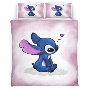 Housse De Couette Disney Stitch 31 Parure de lit Ensemble De Literie