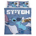 Housse De Couette Disney Stitch 52 Parure de lit Ensemble De Literie