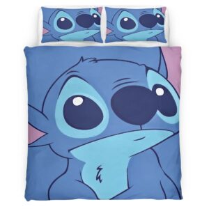 Housse De Couette Disney Stitch 59 Parure de lit Ensemble De Literie