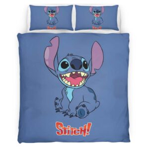 Housse De Couette Disney Stitch 60 Parure de lit Ensemble De Literie