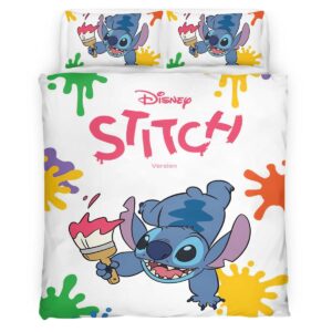 Housse De Couette Disney Stitch 61 Parure de lit Ensemble De Literie