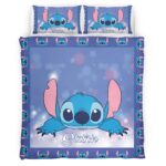 Housse De Couette Disney Stitch 65 Parure de lit Ensemble De Literie