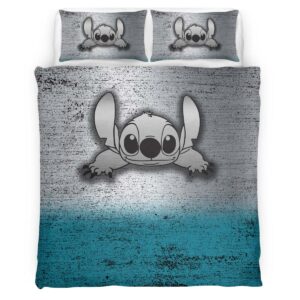 Housse De Couette Disney Stitch 67 Parure de lit Ensemble De Literie