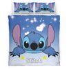 Housse De Couette Disney Stitch 69 Parure de lit Ensemble De Literie