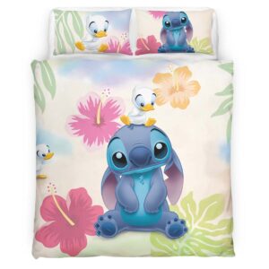 Housse De Couette Disney Stitch 70 Parure de lit Ensemble De Literie