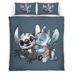 Housse De Couette Disney Stitch et Angel 14 Parure de lit Ensemble De Literie