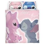 Housse De Couette Disney Stitch et Angel 20 Parure de lit Ensemble De Literie