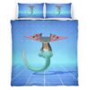 Housse De Couette Dragapult Pokémon 2 Parure de lit Ensemble De Literie