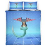 Housse De Couette Dragapult Pokémon 2 Parure de lit Ensemble De Literie