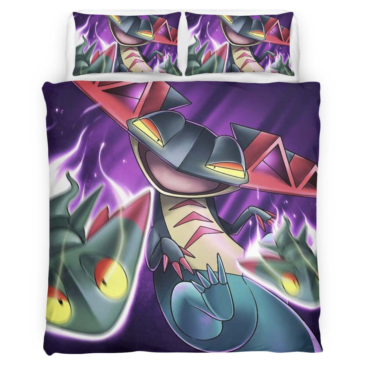 Housse De Couette Dragapult Pokémon 5 Parure de lit Ensemble De Literie