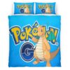 Housse De Couette Dracolosse Pokémon 4 Parure de lit Ensemble De Literie