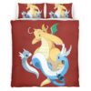 Housse De Couette Dracolosse Pokémon 6 Parure de lit Ensemble De Literie