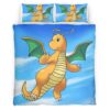 Housse De Couette Dracolosse Pokémon 7 Parure de lit Ensemble De Literie