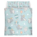 Housse De Couette Dumbo 26 Parure de lit Ensemble De Literie