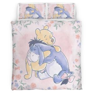 Housse De Couette Bourriquet Winnie l’Ourson 5 Parure de lit Ensemble De Literie