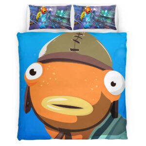 Housse De Couette Fishstick Fortnite Skin 03 Parure de lit Ensemble De Literie